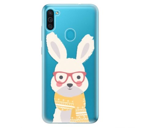 Odolné silikonové pouzdro iSaprio - Smart Rabbit - Samsung Galaxy M11