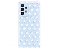 Odolné silikonové pouzdro iSaprio - Stars Pattern - white - Samsung Galaxy A33 5G