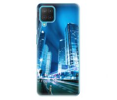 Odolné silikonové pouzdro iSaprio - Night City Blue - Samsung Galaxy M12