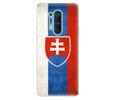Odolné silikonové pouzdro iSaprio - Slovakia Flag - OnePlus 8 Pro