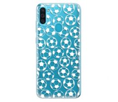 Odolné silikonové pouzdro iSaprio - Football pattern - white - Samsung Galaxy M11