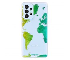 Odolné silikonové pouzdro iSaprio - Cold Map - Samsung Galaxy A33 5G