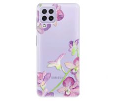 Odolné silikonové pouzdro iSaprio - Purple Orchid - Samsung Galaxy A22