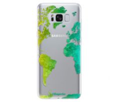 Odolné silikonové pouzdro iSaprio - Cold Map - Samsung Galaxy S8