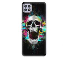 Odolné silikonové pouzdro iSaprio - Skull in Colors - Samsung Galaxy A22 5G