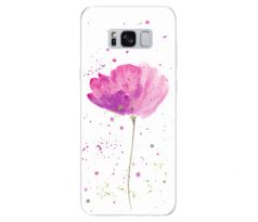 Odolné silikonové pouzdro iSaprio - Poppies - Samsung Galaxy S8