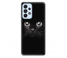 Odolné silikonové pouzdro iSaprio - Black Cat - Samsung Galaxy A33 5G