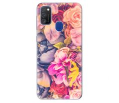 Odolné silikonové pouzdro iSaprio - Beauty Flowers - Samsung Galaxy M21