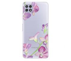Odolné silikonové pouzdro iSaprio - Purple Orchid - Samsung Galaxy A22 5G