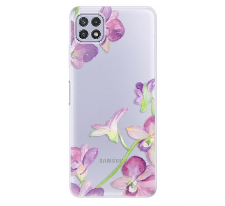 Odolné silikonové pouzdro iSaprio - Purple Orchid - Samsung Galaxy A22 5G