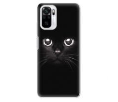 Odolné silikonové pouzdro iSaprio - Black Cat - Xiaomi Redmi Note 10 / Note 10S