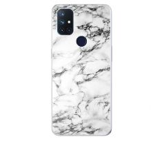 Odolné silikonové pouzdro iSaprio - White Marble 01 - OnePlus Nord N10 5G