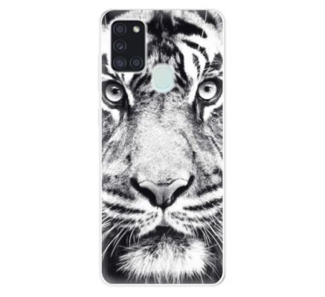 Odolné silikonové pouzdro iSaprio - Tiger Face - Samsung Galaxy A21s