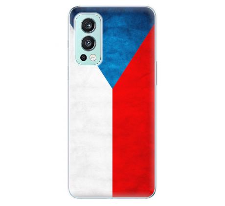 Odolné silikonové pouzdro iSaprio - Czech Flag - OnePlus Nord 2 5G