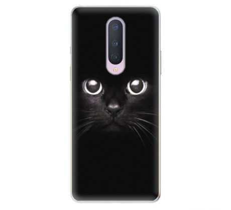 Odolné silikonové pouzdro iSaprio - Black Cat - OnePlus 8
