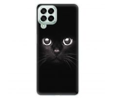 Odolné silikonové pouzdro iSaprio - Black Cat - Samsung Galaxy M53 5G