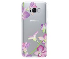Odolné silikonové pouzdro iSaprio - Purple Orchid - Samsung Galaxy S8