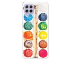Odolné silikonové pouzdro iSaprio - Watercolors - Samsung Galaxy A22