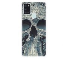 Odolné silikonové pouzdro iSaprio - Abstract Skull - Samsung Galaxy A21s