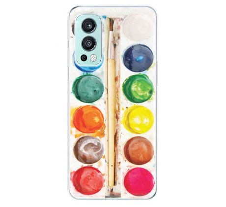Odolné silikonové pouzdro iSaprio - Watercolors - OnePlus Nord 2 5G