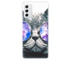 Odolné silikonové pouzdro iSaprio - Galaxy Cat - Samsung Galaxy M52 5G