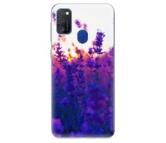 Odolné silikonové pouzdro iSaprio - Lavender Field - Samsung Galaxy M21