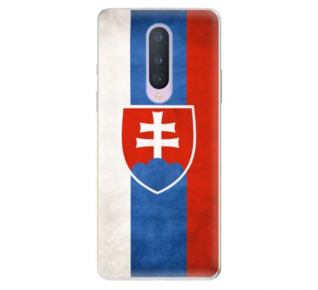 Odolné silikonové pouzdro iSaprio - Slovakia Flag - OnePlus 8