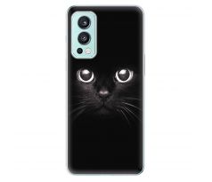 Odolné silikonové pouzdro iSaprio - Black Cat - OnePlus Nord 2 5G