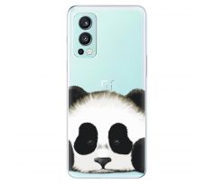 Odolné silikonové pouzdro iSaprio - Sad Panda - OnePlus Nord 2 5G