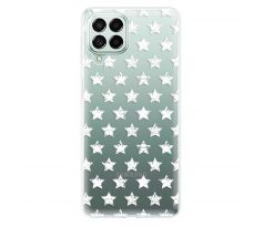 Odolné silikonové pouzdro iSaprio - Stars Pattern - white - Samsung Galaxy M53 5G