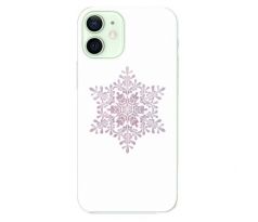 Odolné silikonové pouzdro iSaprio - Snow Flake - iPhone 12 mini