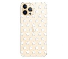 Odolné silikonové pouzdro iSaprio - Stars Pattern - white - iPhone 12 Pro