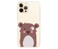 Odolné silikonové pouzdro iSaprio - Brown Bear - iPhone 12 Pro