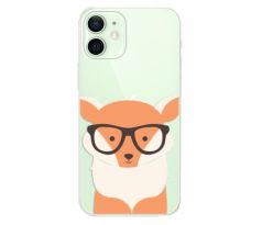 Odolné silikonové pouzdro iSaprio - Orange Fox - iPhone 12 mini
