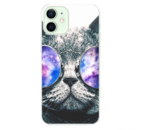 Odolné silikonové pouzdro iSaprio - Galaxy Cat - iPhone 12 mini