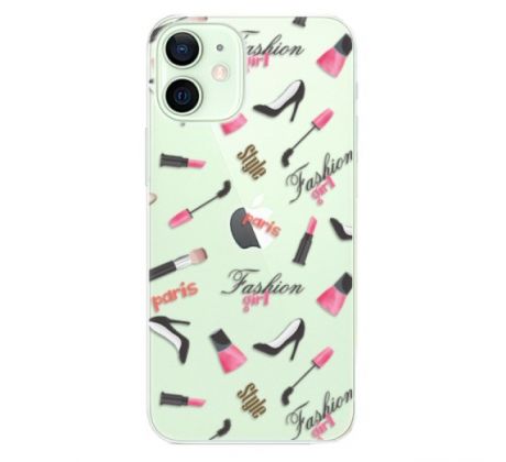 Odolné silikonové pouzdro iSaprio - Fashion pattern 01 - iPhone 12 mini