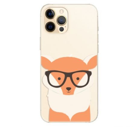 Odolné silikonové pouzdro iSaprio - Orange Fox - iPhone 12 Pro