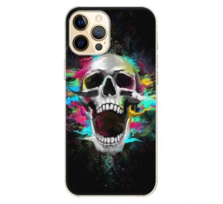 Odolné silikonové pouzdro iSaprio - Skull in Colors - iPhone 12 Pro