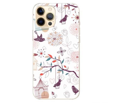 Odolné silikonové pouzdro iSaprio - Birds - iPhone 12 Pro