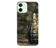 Odolné silikonové pouzdro iSaprio - Grenade - iPhone 12 mini