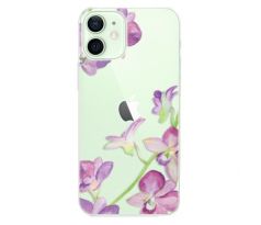 Odolné silikonové pouzdro iSaprio - Purple Orchid - iPhone 12 mini