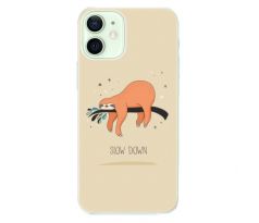 Odolné silikonové pouzdro iSaprio - Slow Down - iPhone 12 mini
