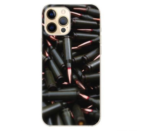 Odolné silikonové pouzdro iSaprio - Black Bullet - iPhone 12 Pro