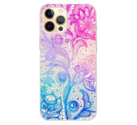 Odolné silikonové pouzdro iSaprio - Color Lace - iPhone 12 Pro