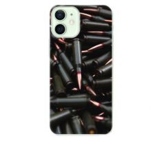 Odolné silikonové pouzdro iSaprio - Black Bullet - iPhone 12 mini