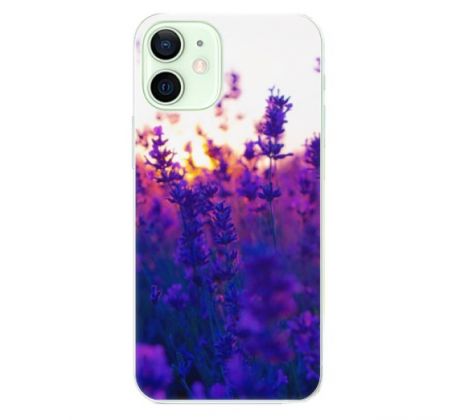 Odolné silikonové pouzdro iSaprio - Lavender Field - iPhone 12 mini