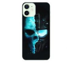 Odolné silikonové pouzdro iSaprio - Roboskull - iPhone 12 mini