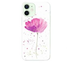 Odolné silikonové pouzdro iSaprio - Poppies - iPhone 12 mini