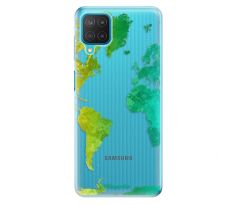Odolné silikonové pouzdro iSaprio - Cold Map - Samsung Galaxy M12