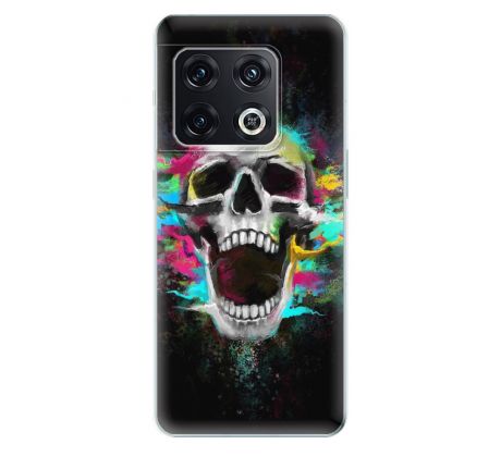 Odolné silikonové pouzdro iSaprio - Skull in Colors - OnePlus 10 Pro